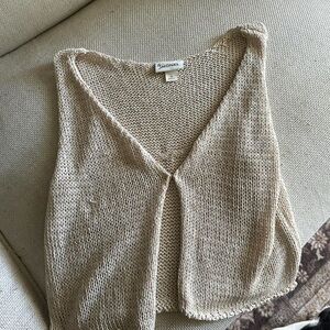 Monkl Cream Knit Sweater